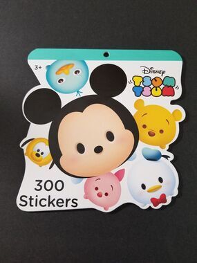 New Disney Pixar TSUM TSUM 300 Kids Sticker Booklet Collection